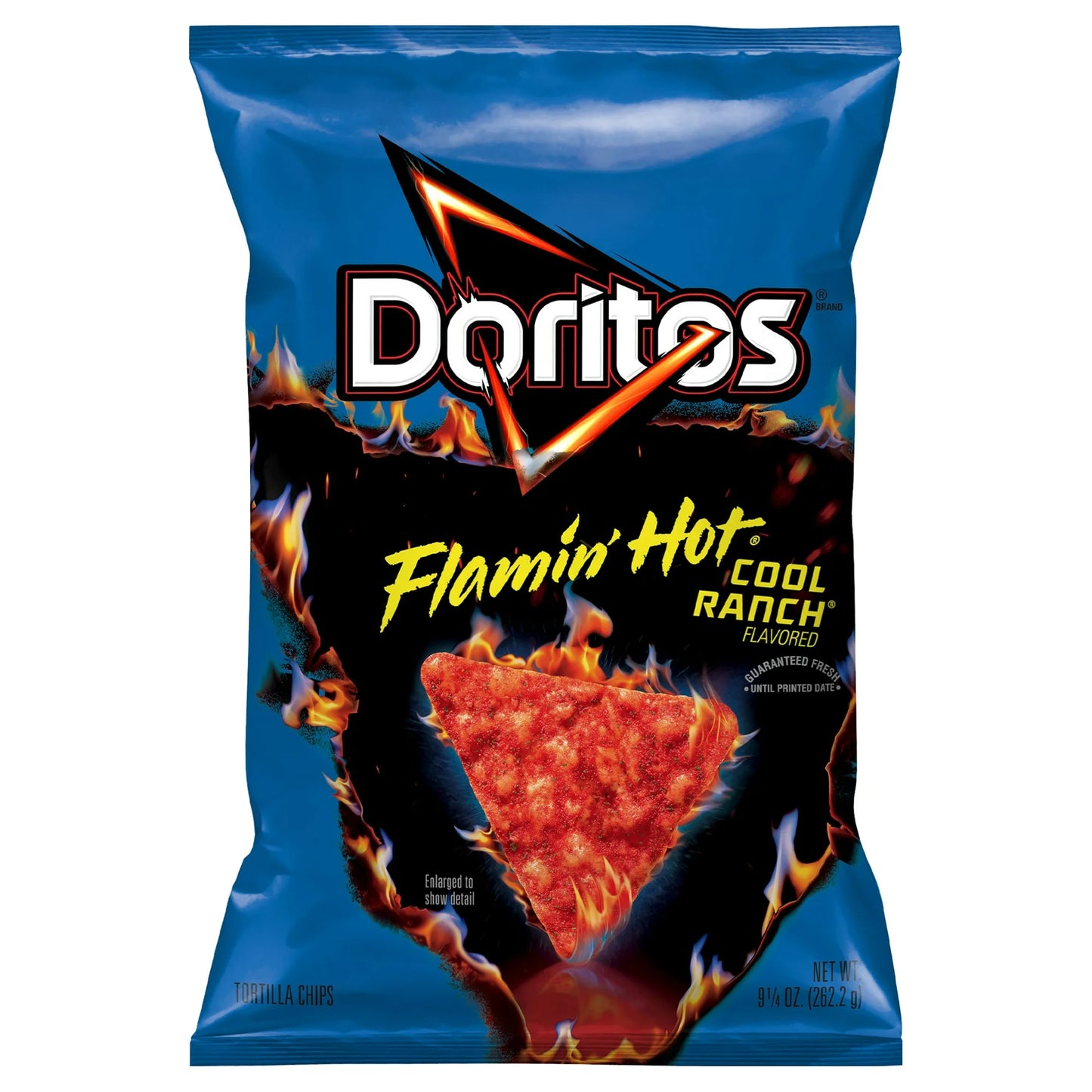 Doritos Flamin' Hot Cool Ranch Flavored Tortilla Chips (Paquete de 6)